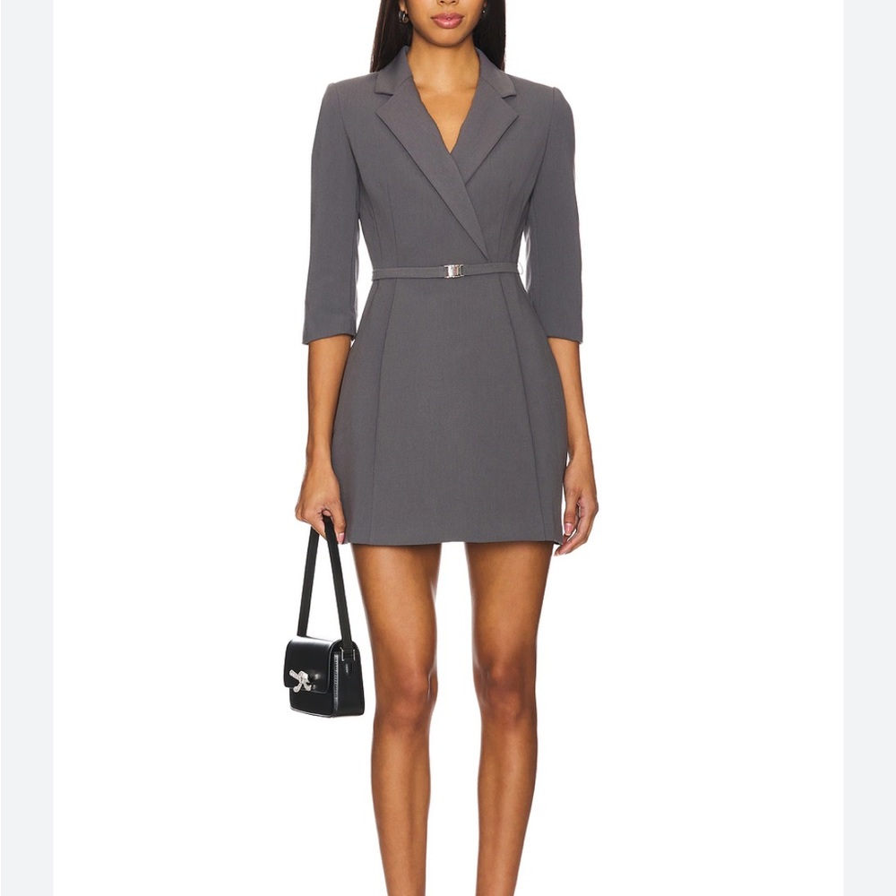 NEW Amanda Uprichard Parsons Blazer Dress